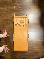 Houten Blokkendoos met Wielen, Ophalen of Verzenden, Gebruikt, Overige merken