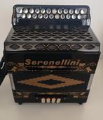 Serenellini Gold 98 black AD trekharmonica., Muziek en Instrumenten, Accordeons, Ophalen of Verzenden, Zo goed als nieuw, Hohner