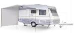 Dorema schuifluifel maat 9, incl. 3 aluminium staanders, Caravans en Kamperen, Ophalen, Zo goed als nieuw