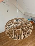Hanglamp rotan, Ophalen of Verzenden, Zo goed als nieuw, Bohamian, Minder dan 50 cm