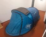 Quechua 2p pop-up tent blauw, Caravans en Kamperen, Tenten, Gebruikt, Tot en met 2