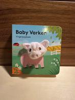 Baby Varken Vingerpopboek, Boeken, Ophalen, Zo goed als nieuw, Uitklap-, Voel- of Ontdekboek, 1 tot 2 jaar