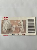 Ticket Ajax - Feyenoord 15-02-09Laatste met uitsupporters, Eén persoon, September