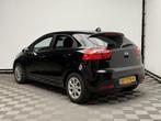 Kia Rio 1.2 CVVT Plus Pack 5-drs Airco NL Auto (bj 2012), Auto's, Kia, Euro 5, Gebruikt, 4 cilinders, Zwart