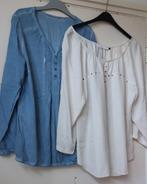 2 zomerbloesjes, mt 40 (42), Ophalen of Verzenden, Zo goed als nieuw, Maat 38/40 (M)