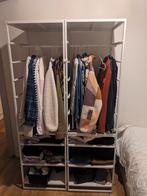 Ikea Jonaxel open kledingkast wit, Ophalen, 100 tot 150 cm, Zo goed als nieuw, 150 tot 200 cm