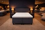 Boxspring 120x200cm Antraciet grijs direct leverbaar €499,-, Ophalen, #Boxspring#Twijvelaar#120cm#Grijs#Antraciet, Tweepersoons