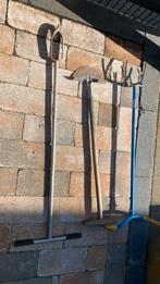 Boor, grasmat steker, claw grond los maken, Tuin en Terras, Hand-tuingereedschap, Ophalen, Zo goed als nieuw