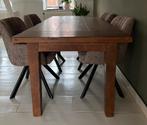 Eettafel, Huis en Inrichting, Tafels | Eettafels, Ophalen, 50 tot 100 cm, Zo goed als nieuw, 150 tot 200 cm