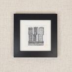 Ets De Rotterdam, Rotterdam 10x10 cm, Minder dan 50 cm, Oorspronkelijke maker, Nieuw, Ophalen of Verzenden