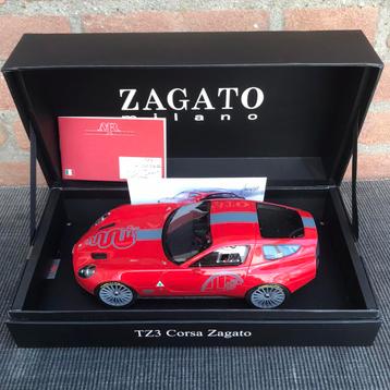 1:18 MR COLLECTION MODELS ALFA ROMEO TZ3 CORSA ZAGATO beschikbaar voor biedingen