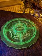 uraniumglas verdeelschaal, Antiek en Kunst, Ophalen of Verzenden