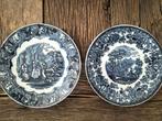 2 borden Petrus Regout Maastricht, Antiek en Kunst, Ophalen of Verzenden