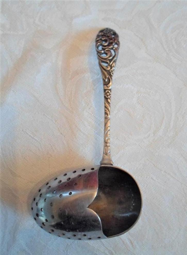 Oude Theezeef Sola., Antiek en Kunst, Antiek | Bestek, Ophalen of Verzenden