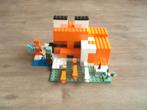 lego minecraft 21178 the fox lodge (2022), Ophalen of Verzenden, Gebruikt, Complete set, Lego