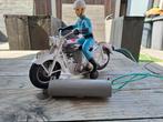 MOOIE GROTE JAREN 60 BANDAI JAPAN HONDA POLITIEMOTOR 30 cm, Ophalen of Verzenden