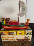 Capitain kidd Pirate Ship batterij toy piraten schip, Ophalen of Verzenden, Zo goed als nieuw