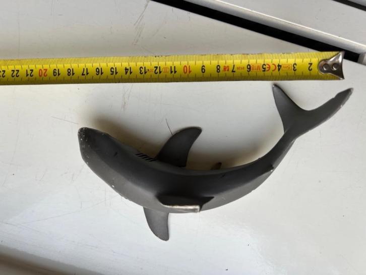 Schleich Witte Haai (White Shark) – 2005 – ca. 18 cm, Verzamelen, Dierenverzamelingen, Gebruikt, Beeldje of Figuurtje, Wild dier