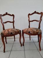 2 vintage,  Franse stijl,  opknappers.....bekleding., Ophalen