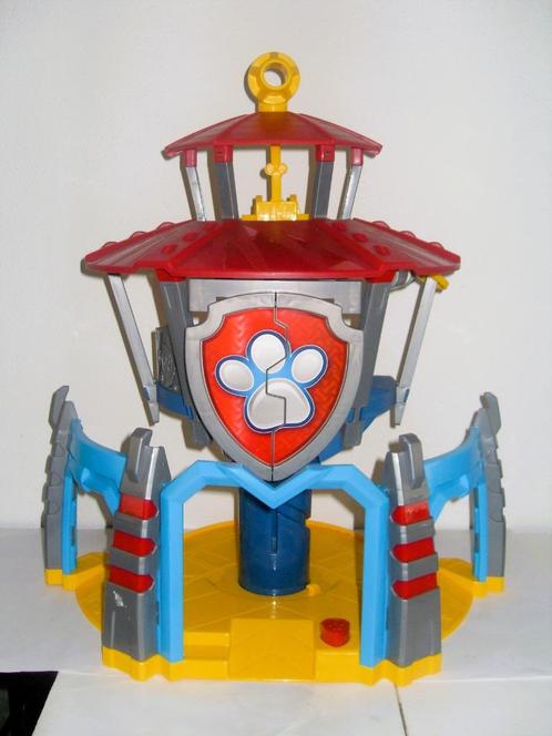 Paw Patrol Uitkijktoren / Dino Rescue uitkijker / toren, Kinderen en Baby's, Speelgoed | Actiefiguren, Zo goed als nieuw, Ophalen of Verzenden