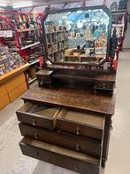 Antieke donkereiken dressoir, Ophalen, ., ., 25 tot 50 cm
