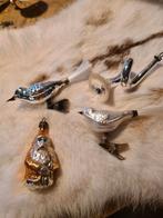 Oude glazen kerstboomhangers., Diversen, Kerst, Ophalen of Verzenden, Gebruikt