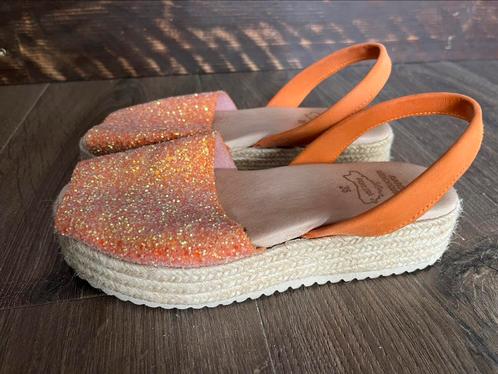 Sandalen Menorca echt leer maat 36, Kleding | Dames, Schoenen, Nieuw, Sandalen of Muiltjes, Oranje, Ophalen of Verzenden