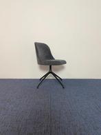 2 x Vergaderstoel Viccarbe Aleta - antraciet/zwart, Ophalen, Gebruikt, Grijs, Twee
