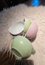 4 Goedewaagen Kommen Pastel Kleuren, Ophalen of Verzenden