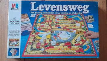 Levensweg Blauwe Oude Versie MB Spellen beschikbaar voor biedingen