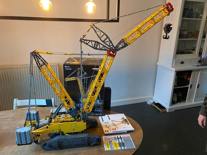Lego Technic 42146 Liebherr Kraan LR 13000, Kinderen en Baby's, Speelgoed | Duplo en Lego, Zo goed als nieuw, Lego, Complete set