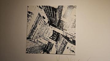 Uniek modern handgemaakt schilderij beschikbaar voor biedingen