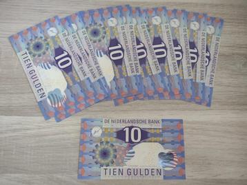 Ongecirculeerd biljet 10 gulden IJsvogel 1997, UNC beschikbaar voor biedingen