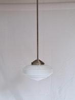 Vintage Art deco design Gispen hanglamp melkglas punt., Huis en Inrichting, Lampen | Hanglampen, Vintage design Art deco 60's 70's Giso Gispen