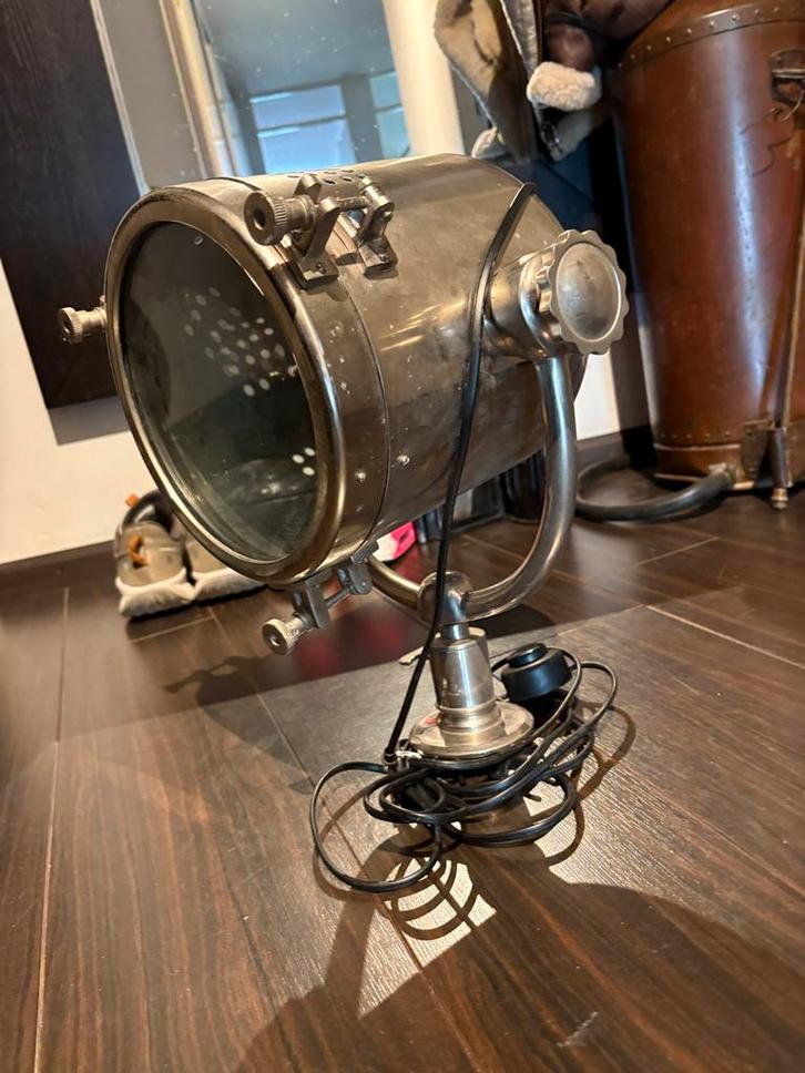 Vintage Schijnwerper / Spot, Antiek en Kunst, Antiek | Lampen, Ophalen of Verzenden