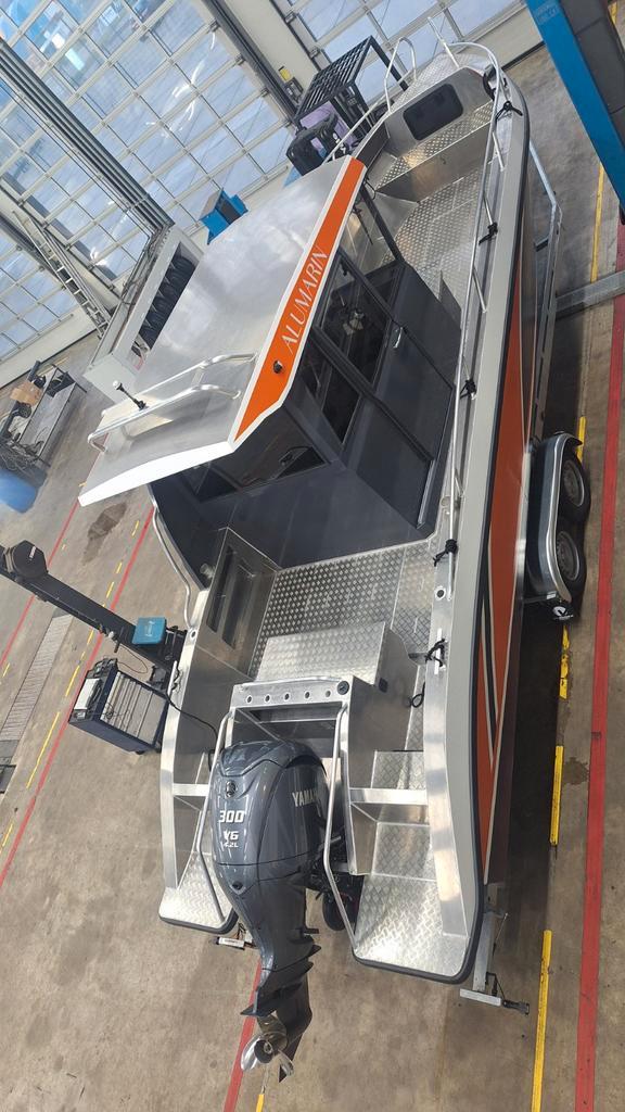 Nieuwe Alumarin 900 (Zeevisboot/Offshore/Workboat), Watersport en Boten, Vis- en Consoleboten, Nieuw, 70 pk of meer, 6 meter of meer