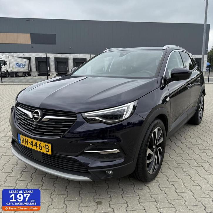 Opel Grandland X 1.2 Turbo Innovation | Leder | AppleCarplay, Auto's, Opel, Bedrijf, Te koop, Grandland X, ABS, Airbags, Airconditioning