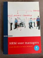 HRM voor managers - Manders & Biemans, Ophalen of Verzenden, Gelezen, Personeel en Organisatie