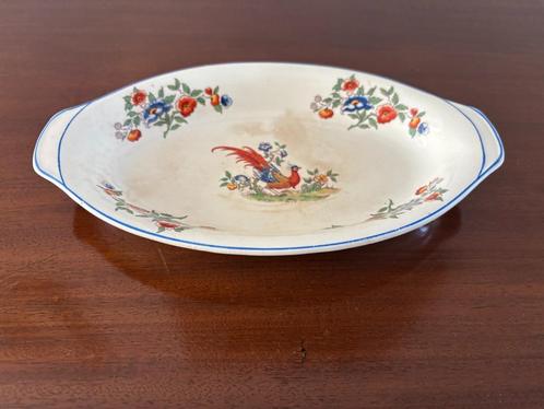 Art Deco schaaltje Bird of paradise Newhall Hanley, Antiek en Kunst, Antiek | Servies los, Ophalen of Verzenden