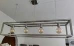 Mooie goede kwaliteit RVS hanglamp, Ophalen, Zo goed als nieuw, Metaal of Aluminium, Industrieel