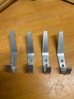 4 Dubbele Kledinghaken, Gebruikt, Wandhaken, Ophalen of Verzenden, Minder dan 100 cm