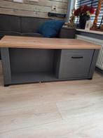 Salontafel 120x70cm antraciet/eiken., Huis en Inrichting, Kasten | Televisiemeubels, Zo goed als nieuw, Minder dan 100 cm, 25 tot 50 cm