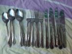 Bestek, messen, vorken, lepels, opscheplepels, soeplepels, Ophalen, Zo goed als nieuw, Rvs of Chroom, Vaatwasserbestendig