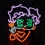 Betty boop neon licht reclame gameroom USA mancave decoratie, Ophalen of Verzenden, Nieuw, Lichtbak of (neon) lamp