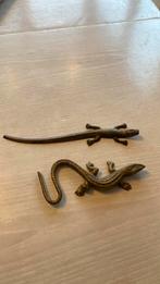 Hagedis.koper/messing, Antiek en Kunst, Ophalen of Verzenden
