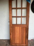 Merbau deur 211x83, Doe-het-zelf en Verbouw, Binnendeur, Nieuw, Ophalen of Verzenden, 200 tot 215 cm