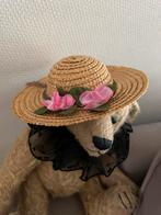 OUD RIETEN POPPEN / BEREN HOEDJE …, Verzamelen, Poppen, Ophalen of Verzenden, Gebruikt, Accessoires