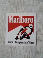 sticker Marlboro World Championship Team ( 1 ), Ophalen of Verzenden, Zo goed als nieuw, Merk