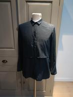 Massimo Dutti blouse - Maat 40 - Donkerblauw, Kleding | Dames, Massimo Dutti, Ophalen of Verzenden, Maat 38/40 (M), Blauw