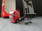 667 herpa 305556-002 volvo fh 3-as rood 1:87 truck trein, Ophalen of Verzenden, Nieuw, Bus of Vrachtwagen, Herpa